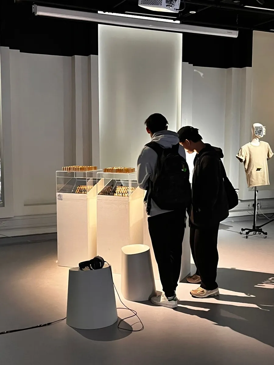 Visitors immerse in Ho Sin Tung's "That's All," where meticulously listed characters emerge, names hovering between familiarity and obscurity, revealing themselves to attentive eyes.